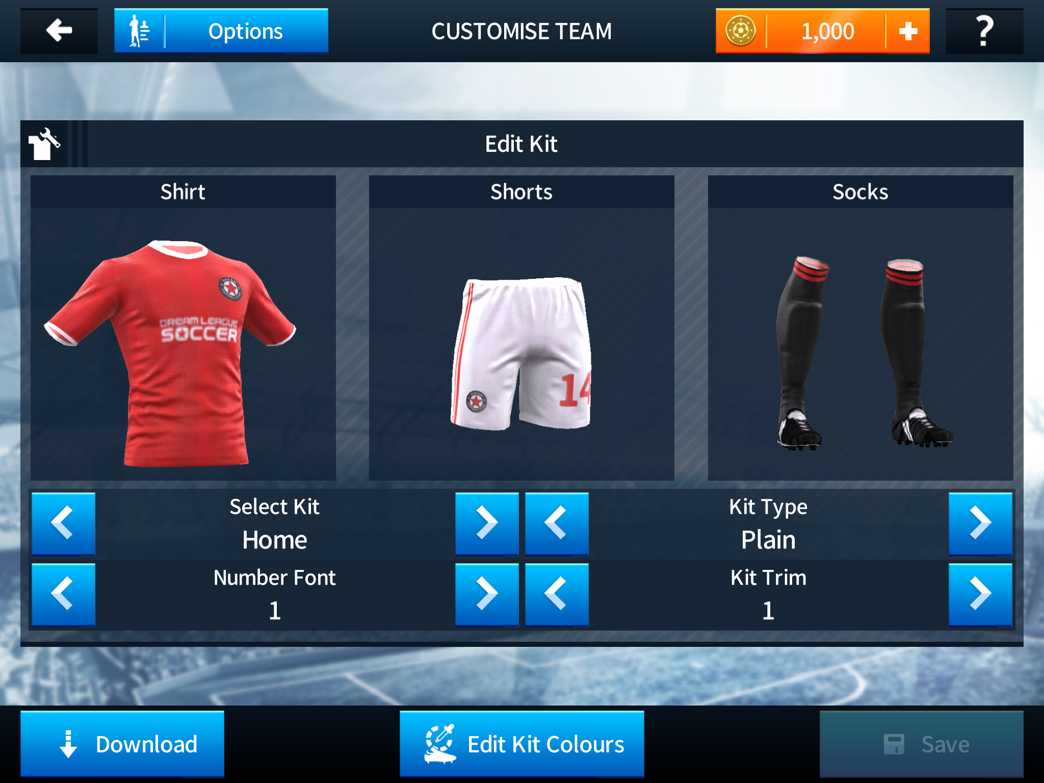 Download Baju  Timnas Indonesia Dream League Soccer 2019 